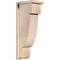 Ekena Millwork Alpine Smooth Corbel w/Backplate, Douglas Fir, 7 1/2"W x 10"D x 26"H COR08X10X26ALP01SDF - alternate 1